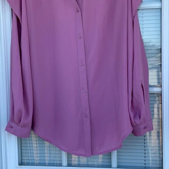 Take 50% OFF- Candie's Cold Shoulder Blouse, Size-L - Picture 3 of 9
